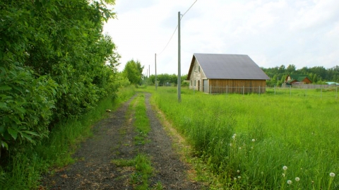 Земельный участок в Подмосковье в деревне